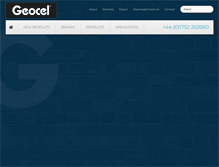 Tablet Screenshot of geocel.co.uk